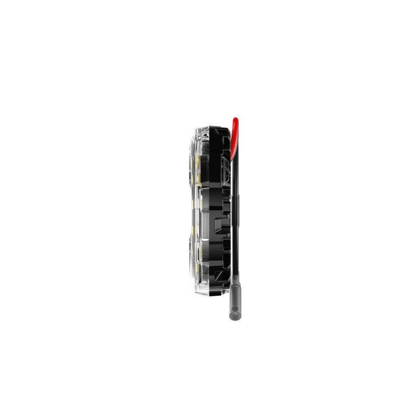 KC HiLiTES Cyclone V2 2.2in. LED Accessory Light 5w Flood Beam (Single) - Clear Lens KC HiLiTES