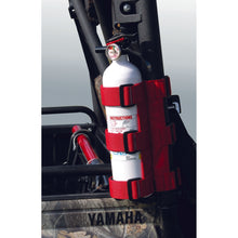 Load image into Gallery viewer, Rugged Ridge Fire Extinguisher Holder Red Rugged Ridge