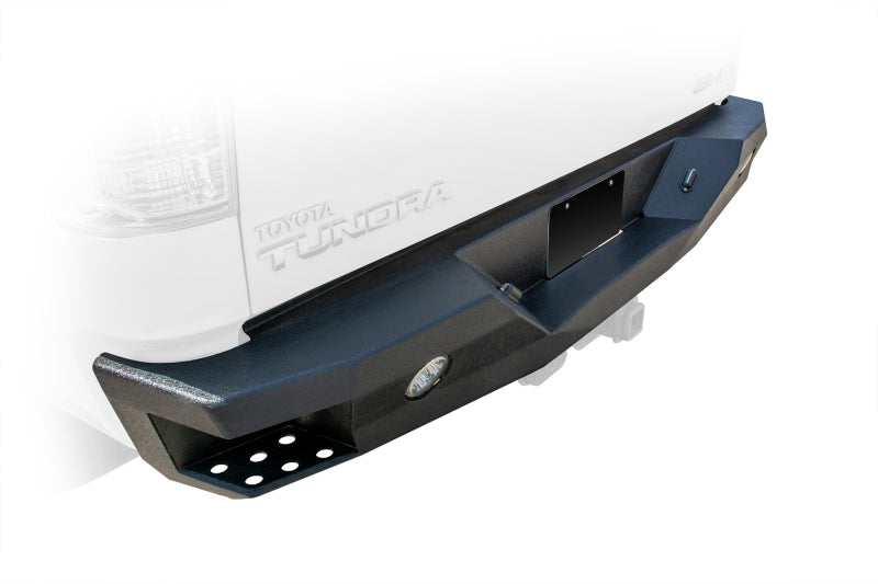 DV8 Offroad 07-13 Toyota Tundra Rear Bumper Winch Ready - Black Powdercoat DV8 Offroad