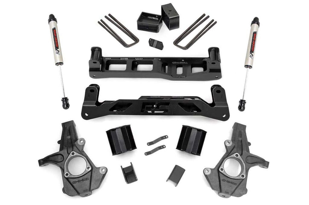 5 Inch Lift Kit | Cast Steel | V2 | Chevy/GMC 1500 (14-17) Rough Country