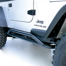 Load image into Gallery viewer, Rugged Ridge RRC Rocker Guards Black 87-06 Jeep Wrangler Rugged Ridge