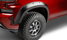Load image into Gallery viewer, Bushwacker 19-23 Chevrolet Silverado 1500 (Excl. ZR2) Pocket Style Fender Flares 4pc - Smooth Black Bushwacker