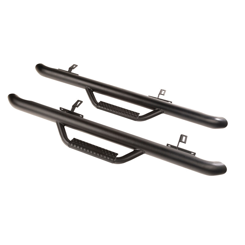Rugged Ridge Spartan Nerf Bar Textured Black 18-20 Jeep Wrangler JL 2 Door Rugged Ridge