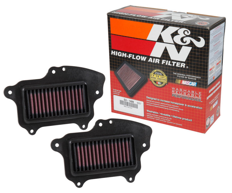 K&N 16-17 Suzuki Boulevard M90 1462CC Replacement Drop In Air Filter (Set of 2) K&N Engineering