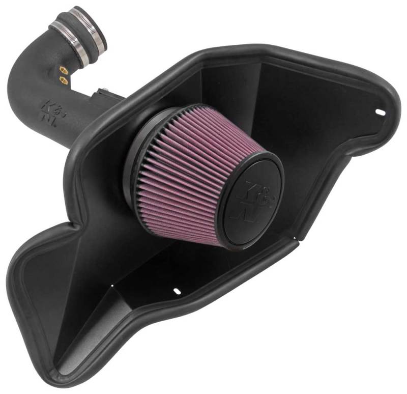K&N 2015 Ford Mustang GT 5.0L V8 F/I Performance Intake Kit K&N Engineering