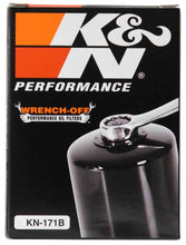 Load image into Gallery viewer, K&amp;N Harley Davidson / Buell 3in OD x 4.063in H Black Oil Filter K&amp;N Engineering