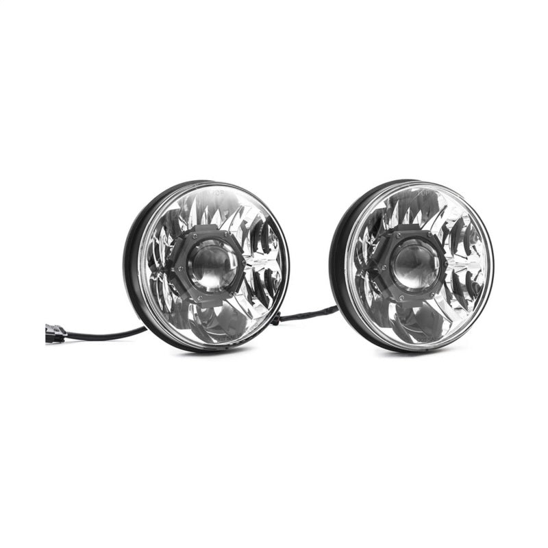 KC HiLiTES 18-20 Jeep JL/JT 7in. Gravity LED Pro DOT Approved Replac. Headlight (Pair Pack Sys) KC HiLiTES