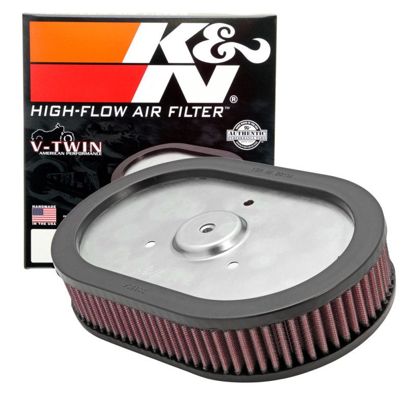 K&N 10-12 Harley Davidson FLHXSE/FLSTSE / 11-12 FLHTCUSE / 11 FLTRUSE Replacement Air Filter K&N Engineering