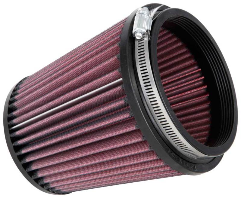 K&N Filter Universal Rubber Filter Round Tapered 4.5in  Flange 5.875in Base 4.5 inch Top 6in  Height K&N Engineering