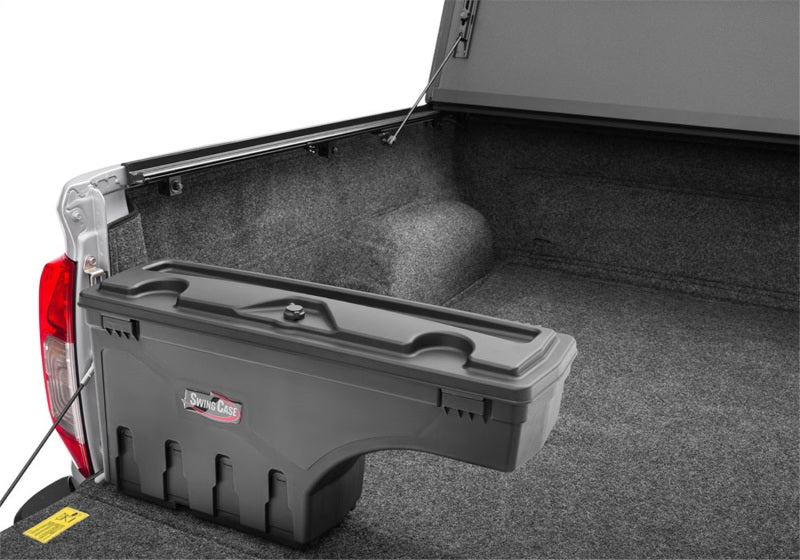 UnderCover 2022 Nissan Frontier Ext/Crew All Beds Drivers Side Swing Case - Black Smooth Undercover
