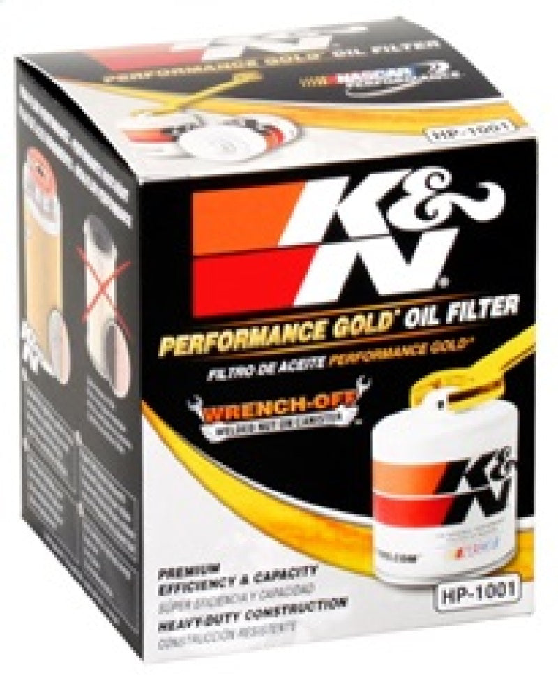 K&N Chevy / Pontiac / GMC / Buick Performance Gold Oil Filter K&N Engineering