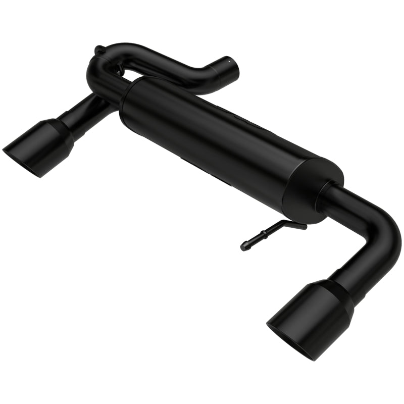 MagnaFlow 2021 Ford Bronco 2.3L I-4 Axle-Back Exhaust w/ Dual Split Rear Style Exit- Black Tips Magnaflow