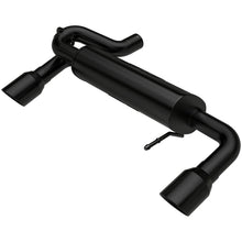 Load image into Gallery viewer, MagnaFlow 2021 Ford Bronco 2.3L I-4 Axle-Back Exhaust w/ Dual Split Rear Style Exit- Black Tips Magnaflow