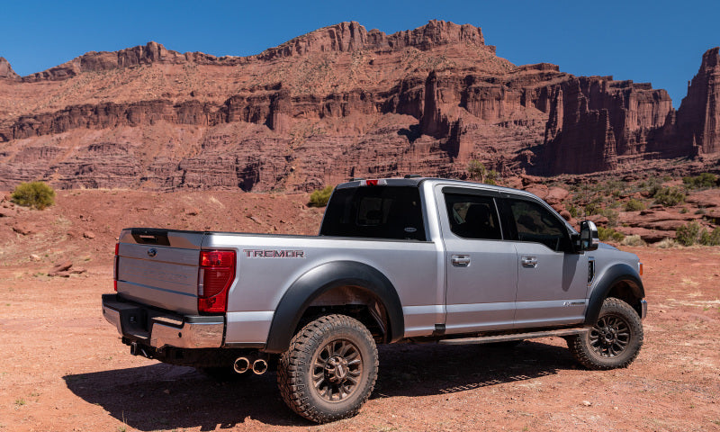 Bushwacker 17-18 Ford F-250 Super Duty Extend-A-Fender Style Flares 4pc - Black Bushwacker