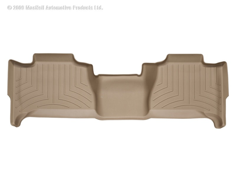 WeatherTech 07-13 Cadillac Escalade Rear FloorLiner - Tan WeatherTech