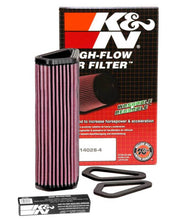 Load image into Gallery viewer, K&amp;N 07-12 Ducati 1098/1098S/1098R/848 848/1198S/Streetfighter/848 Evo/Diavel Replacement Air Filter K&amp;N Engineering