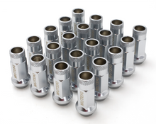 Load image into Gallery viewer, Wheel Mate 12x1.25 48mm Muteki SR48 Satin Silver Open End Lug Nuts Wheel Mate