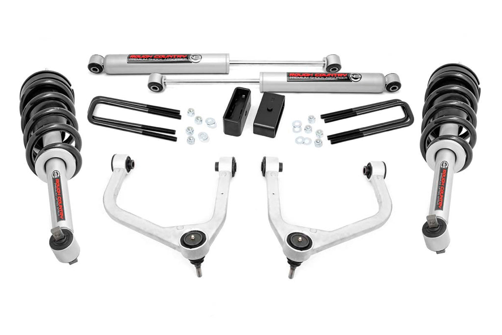 3.5 Inch Lift Kit | N3 Struts | Chevy Silverado 1500 2WD/4WD (19-23) Rough Country