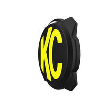 Load image into Gallery viewer, KC HiLiTES 6in. Hard Cover for Gravity Pro6 LED Lights (Single) - Black w/Yellow KC Logo KC HiLiTES