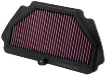 Load image into Gallery viewer, K&amp;N Replacement Air FIlter 09-12 Kawasaki ZX6R Ninja 600 / 09-10 ZX6R Ninja Monster Energy 600 K&amp;N Engineering