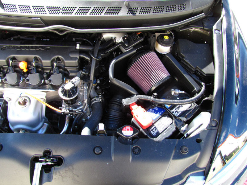 K&N 06-09 Civic 1.8L Silver Typhoon Short Ram Intake K&N Engineering