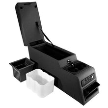 Load image into Gallery viewer, Rugged Ridge Ultimate Locking Console Black Denim 76-95 Jeep CJ&amp;Wrangl Rugged Ridge