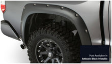 Load image into Gallery viewer, Bushwacker 16-18 Toyota Tundra Fleetside Pocket Style Flares 4pc - Midnight Black Bushwacker