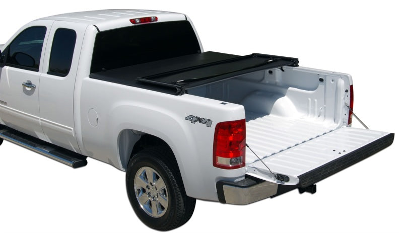 Tonno Pro 05-19 Nissan Frontier 5ft Styleside Tonno Fold Tri-Fold Tonneau Cover Tonno Pro