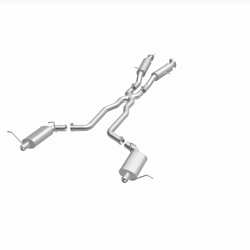 MagnaFlow 12 Jeep Grand Cherokee V8 6.4L Dual Split Rear Exit Stainless Cat Back Performance Exhaust Magnaflow