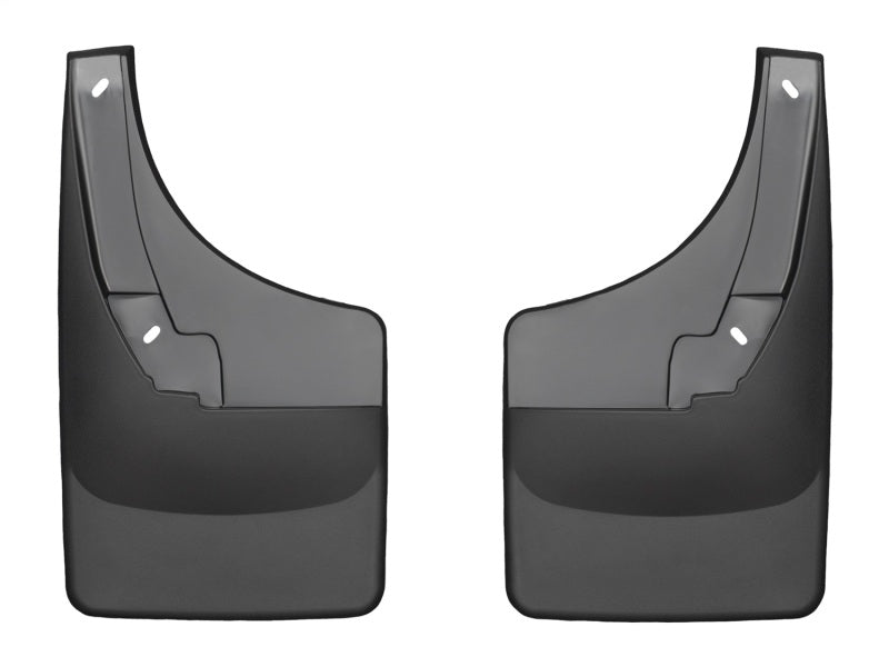 WeatherTech 09+ Dodge Ram 1500 No Drill Mudflaps - Black WeatherTech