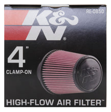 Load image into Gallery viewer, K&amp;N Universal Air Filter (4in. Flange / 6in. Base OD / 4-5/8in. Top OD / 6in. Height) K&amp;N Engineering