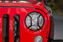 Load image into Gallery viewer, Rugged Ridge 07-18 Jeep Wrangler JK/JKU Textured Black Elite Headlight Euro Guards Rugged Ridge