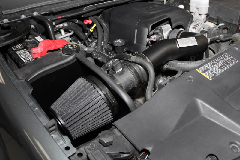 K&N 07-08 Chevy Silverado 1500 4.8L/5.3L V8 / 07-08 GMC Yukon 4.8L/5.3L V8 Black Perf Intake Kit K&N Engineering