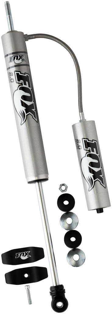 Fox 2.0 Performance Series 10.1in. Smooth Body Remote Res. Shock w/Stem Mount / Std Travel - Black FOX