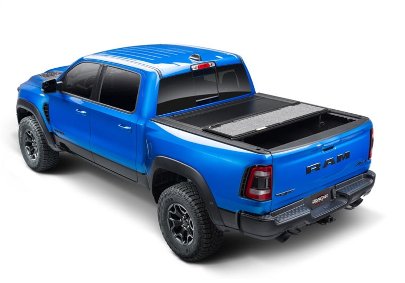 UnderCover 03-20 Dodge Ram 1500/2500 (w/o Rambox) 6.4ft Ultra Flex Bed Cover - Matte Black Finish Undercover