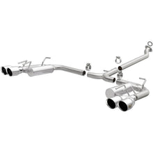 Load image into Gallery viewer, MagnaFlow 18-19 Toyota Camry XSE 2.5L (FWD) Street Series Cat-Back Exhaust w/4in Polished Quad Tips Magnaflow