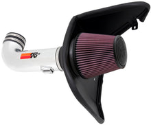 Load image into Gallery viewer, K&amp;N 10 Camaro 6.2L V8 Polished Typhoon Short Ram Intake K&amp;N Engineering