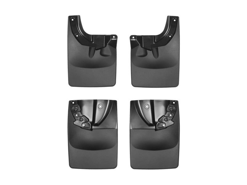 WeatherTech 2016 Toyota Tacoma No Drill Front & Rear Mudflaps WeatherTech