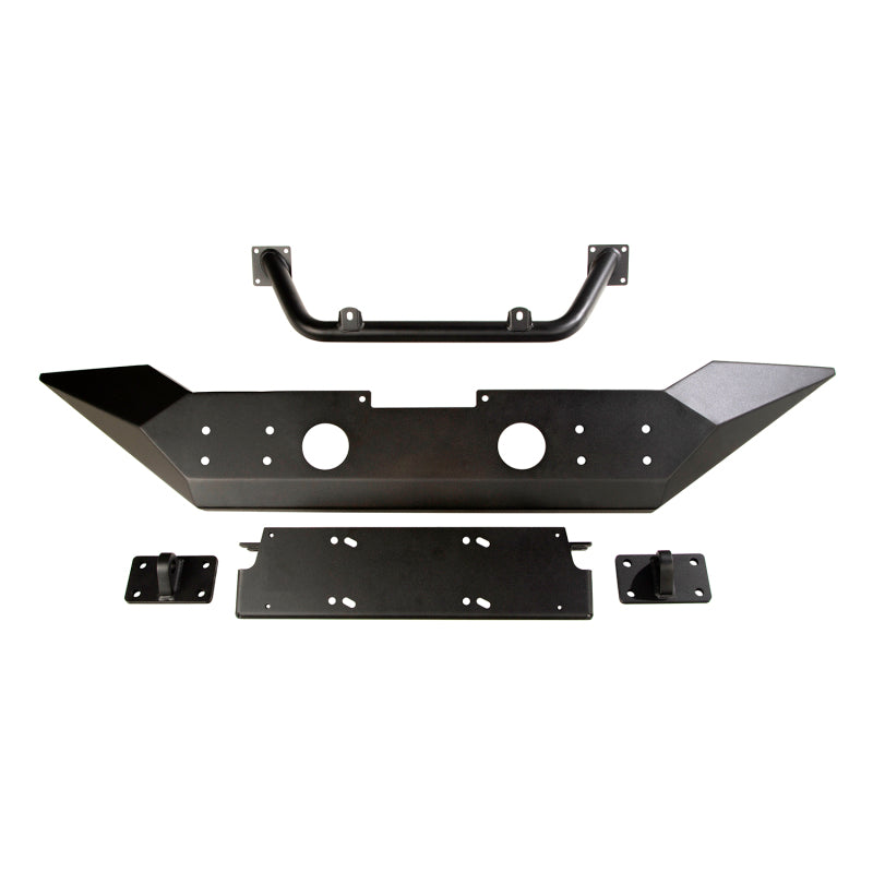 Rugged Ridge Spartan Front Bumper HCE W/Overrider 18-20 Jeep Wrangler JL/JT Rugged Ridge