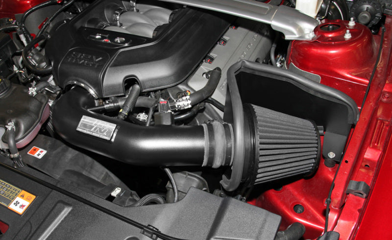 K&N 11-14 Ford Mustang GT 5.0L V8 Black Performance Intake Kit K&N Engineering