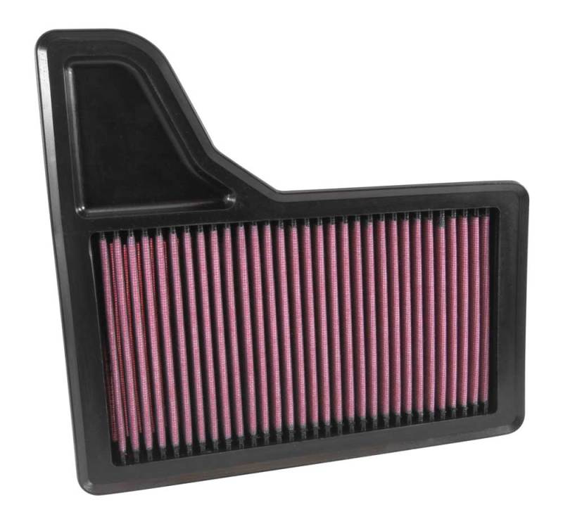 K&N Replacement Panel Air Filter for 2015 Ford Mustang 2.3L L4/3.7L V6/5.0L V8 K&N Engineering