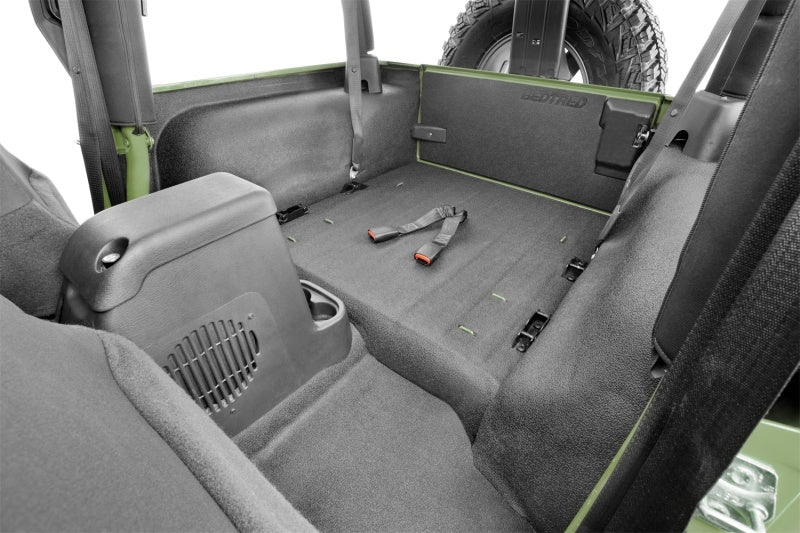 BedRug 97-06 Jeep TJ Rear 4pc BedTred Cargo Kit (Incl Tailgate) BedRug