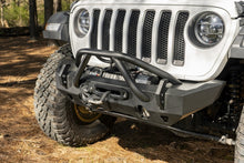 Load image into Gallery viewer, Rugged Ridge HD Bumper Stubby Front 07-18 Jeep Wrangler JK 18-20 Jeep Wrangler JL 2020 JT Rugged Ridge