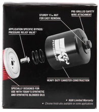 Load image into Gallery viewer, K&amp;N Honda / Kawasaki / Arctic Cat / Suzuki / Triumph / Yamaha 2.594in OD x 2.813in H Oil Filter K&amp;N Engineering