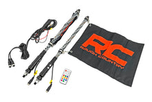 Load image into Gallery viewer, LED Light Whip Kit | 2 ft | Multi-Color | 2-pc Rough Country