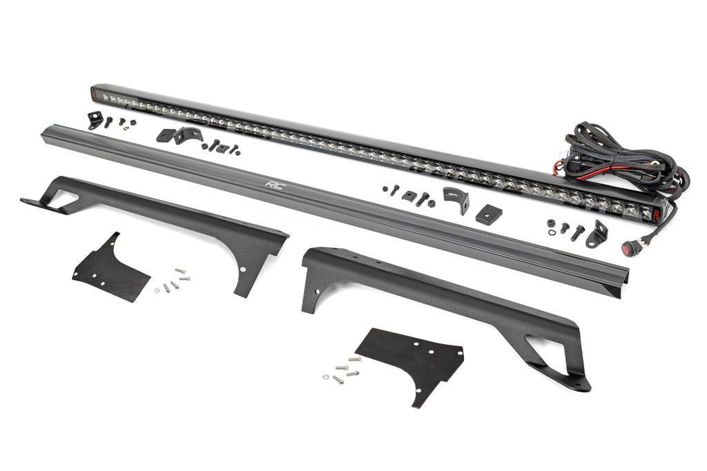 LED Light | Windshield Mnt | 50" Spectrum Single Row | Jeep Wrangler TJ (97-06) Rough Country