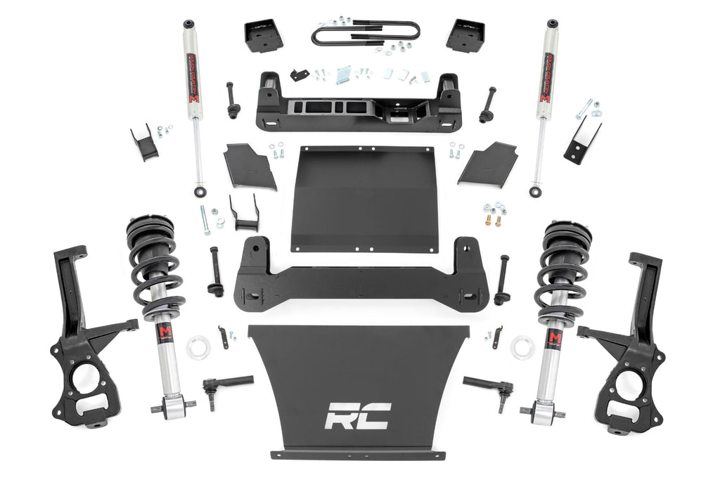 6 Inch Lift Kit | Mono Leaf Rear | M1 Struts/M1 | Chevy Silverado 1500 (22-23) Rough Country