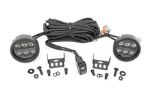Load image into Gallery viewer, Black Series Round LED Light Pair | 3.5 Inch | Amber DRL Rough Country