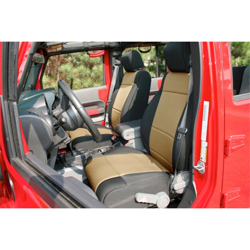 Rugged Ridge Neoprene Front Seat Covers 11-18 Jeep Wrangler JK Rugged Ridge