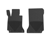 Load image into Gallery viewer, WeatherTech 08+ Mercedes-Benz E-Class Front Rubber Mats - Black WeatherTech